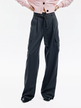 Odor Resistant Treatment Breathable mesh Cargo Pocket Belt Pants