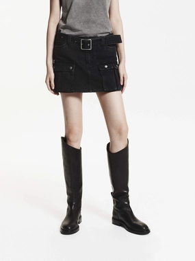 Cargo Pocket Cotton Skorts Travel Ready