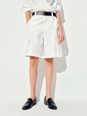 Modular Attachment Cargo Pocket Loose Shorts