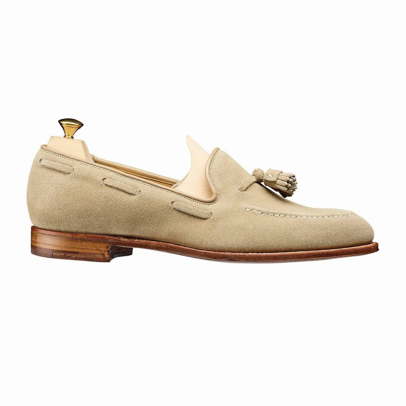 Carly Nut Suede Leather Material Low Profile Sole Unit