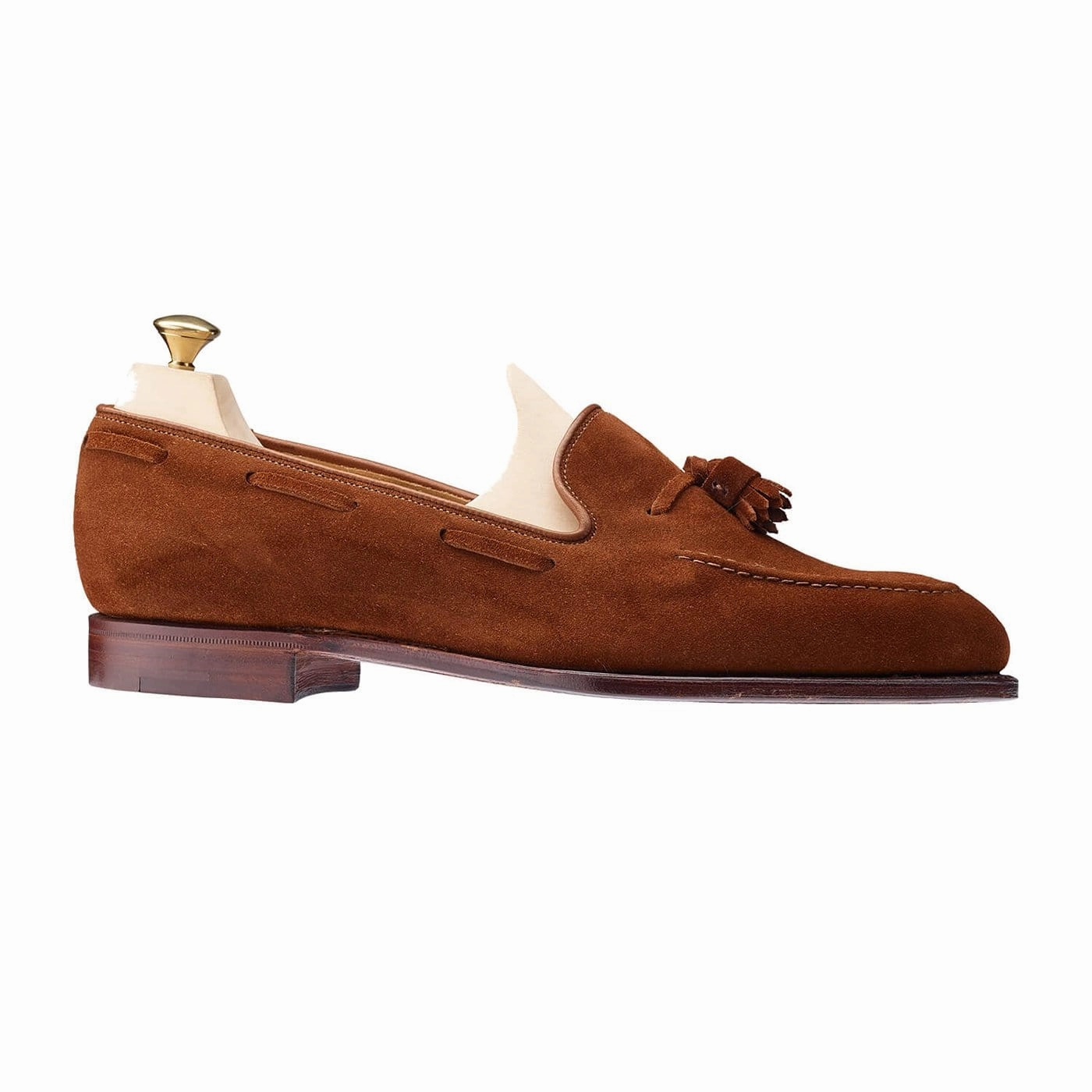 Outfit Choice Clean Cut Carly Polo Brown Calf Suede