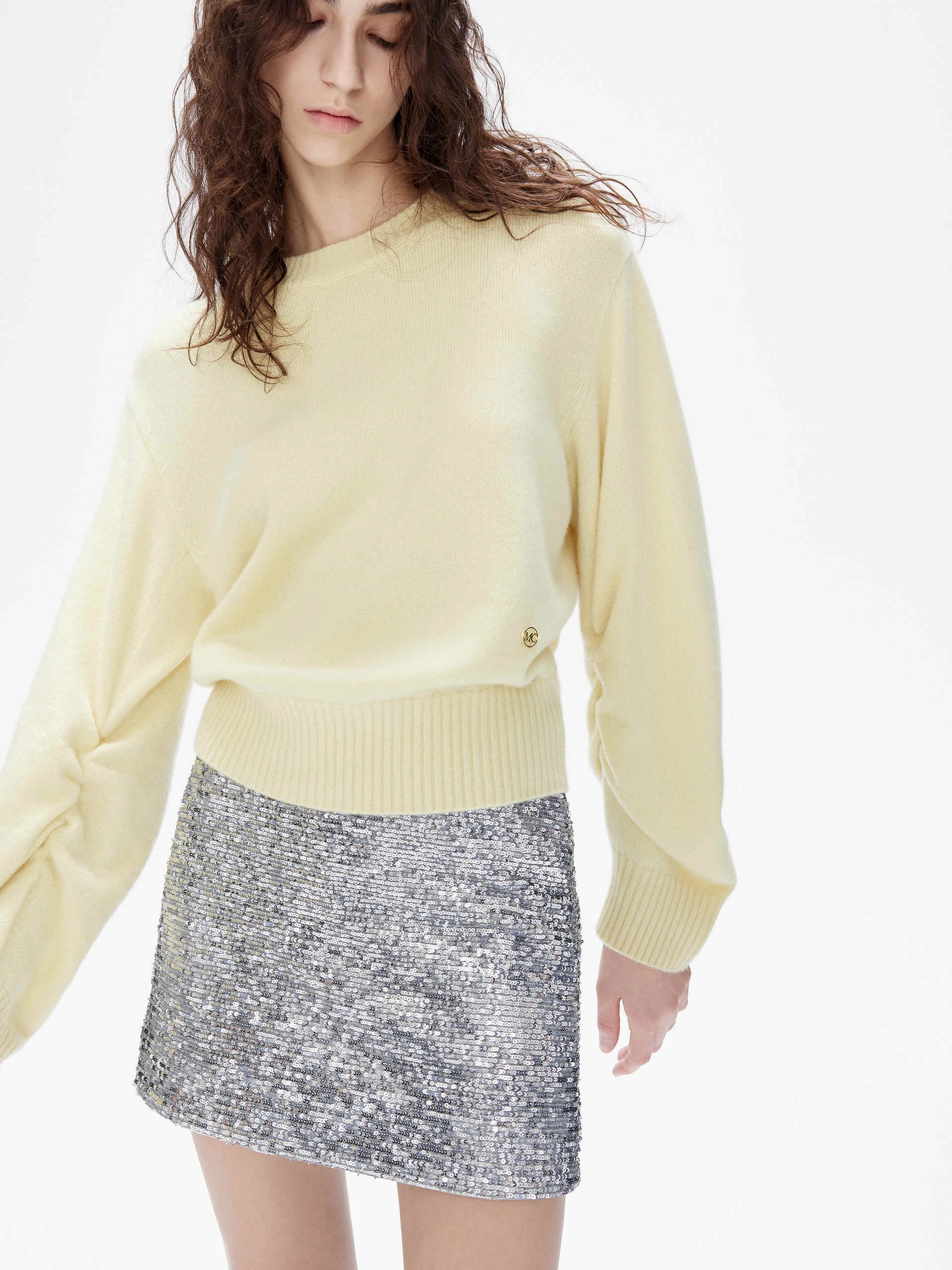 Cashmere Knitted Sweater Summer Blouse FadeResistantTechnology