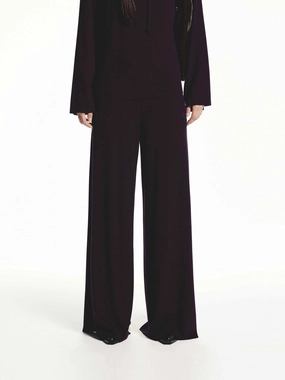 Drawstring Velvet Pants Durable Stitching
