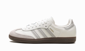 Foot Hug Suede Like Texture Samba OG WMNS "White/Grey"