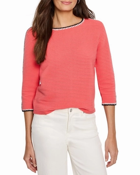 Perfect Knitwear Fashion Essential NIC ZOE Ottoman Stitched Sweater