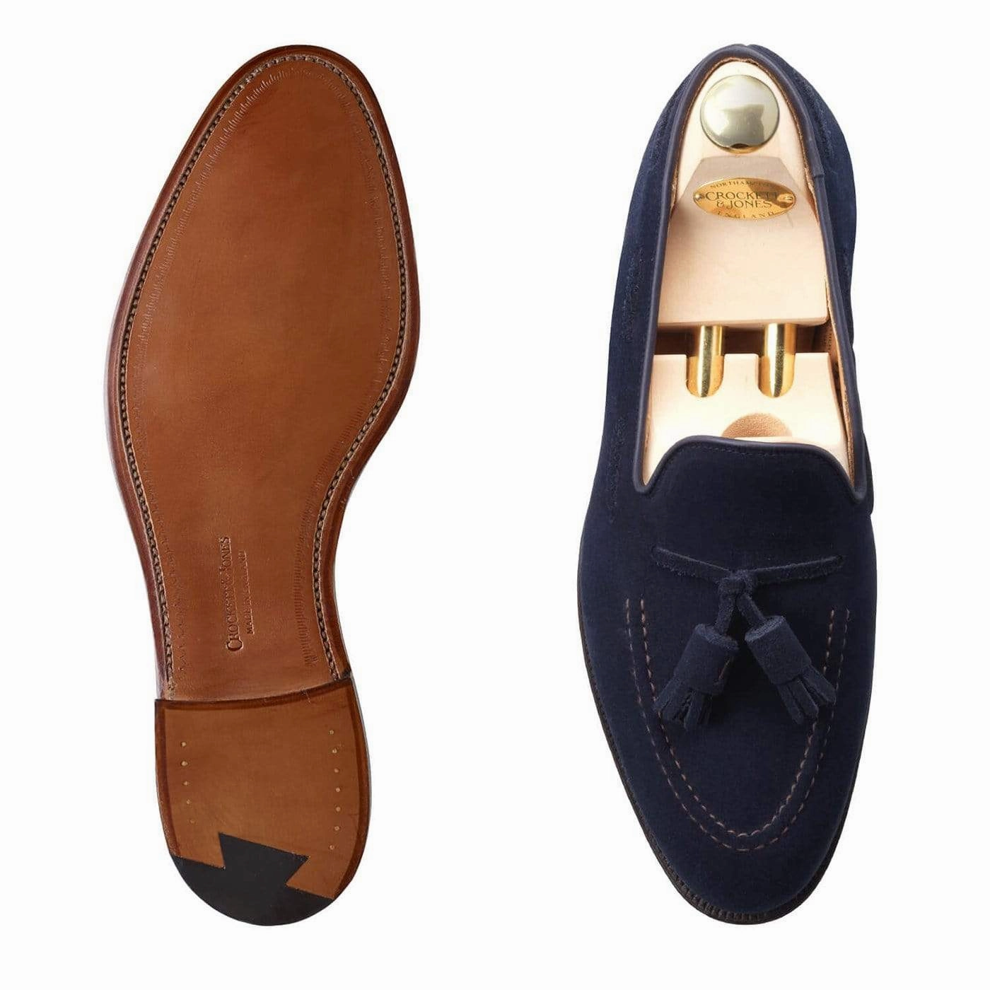 Cavendish Ocean Suede Minimal Outfit
