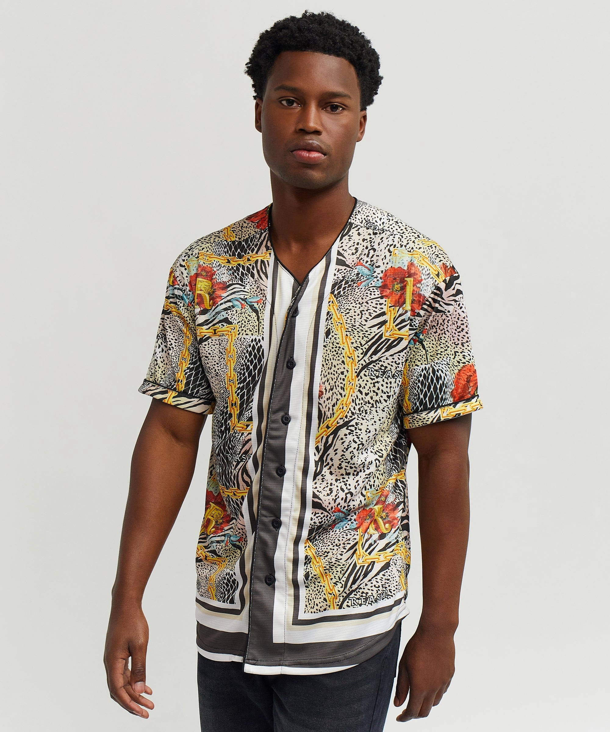Contoured Armhole Design Born To Be Wild Baseball Jersey