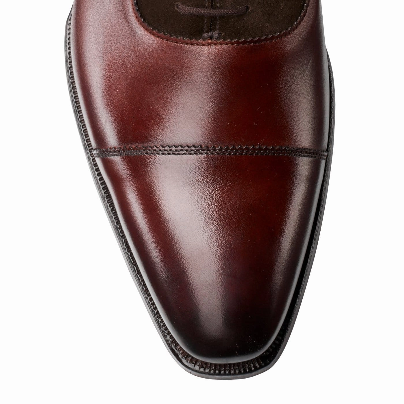 Charlton Chestnut Calf & Dark Brown Suede Seamless Comfort Rural Traveler