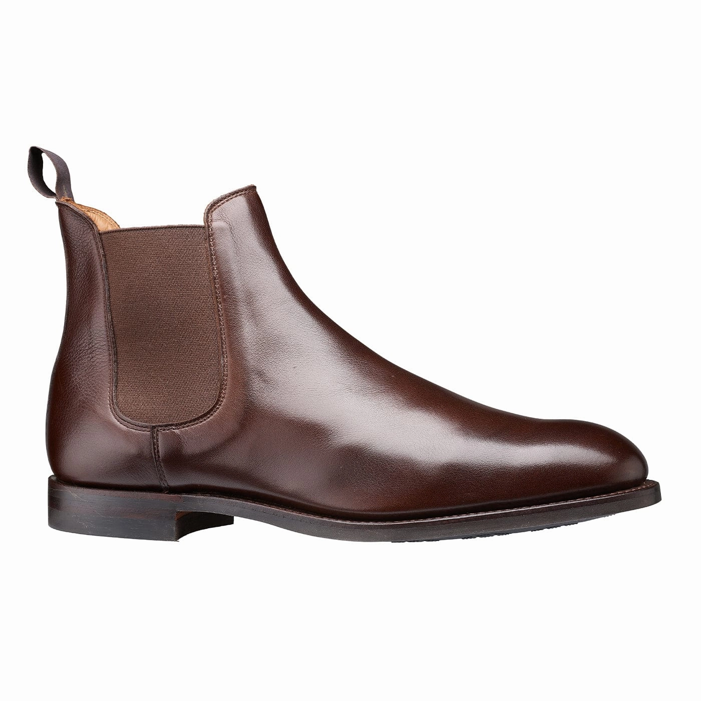 Durable Shell Outdoor Trek Chelsea 5 Dark Brown Milled Calf