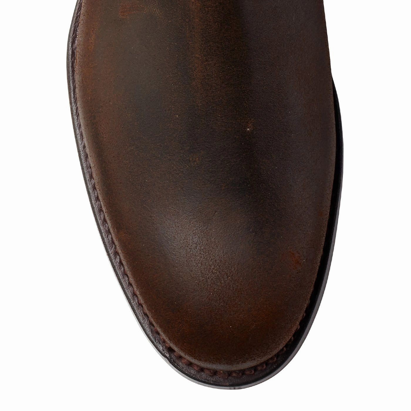 Comfort Lining Hiking Trails Construction Fit Chelsea 5 Dark Brown Rough-Out Suede