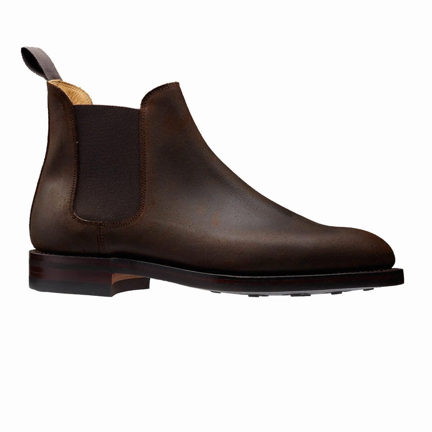 Chelsea 5 Dark Brown Rough-Out Suede Denim Touch