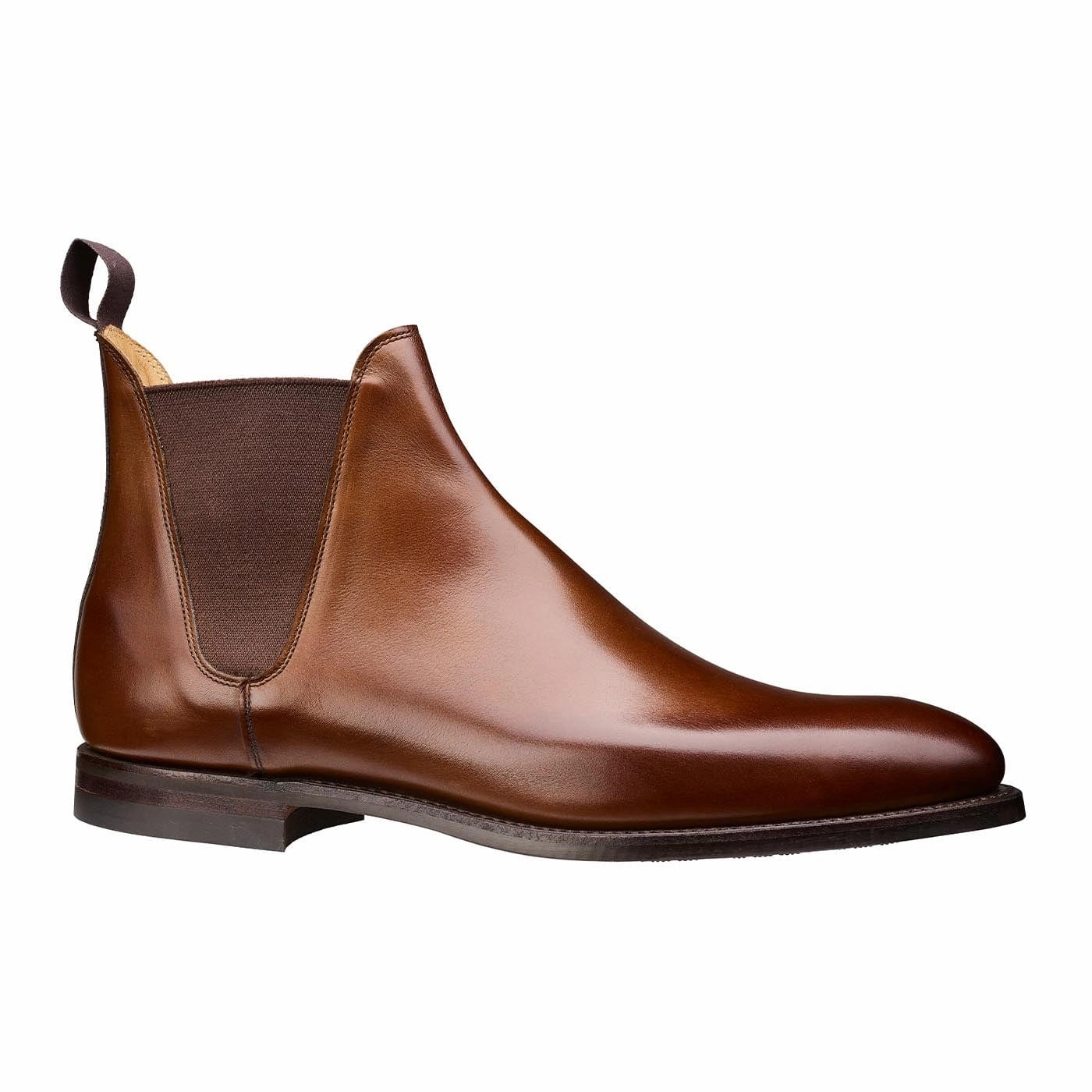 Chelsea 8 Dark Brown Burnished Calf Mixed Textures Cordura Material