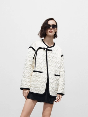 All Year Transitional Wear Cheongsam Buckle Collarless Jacket