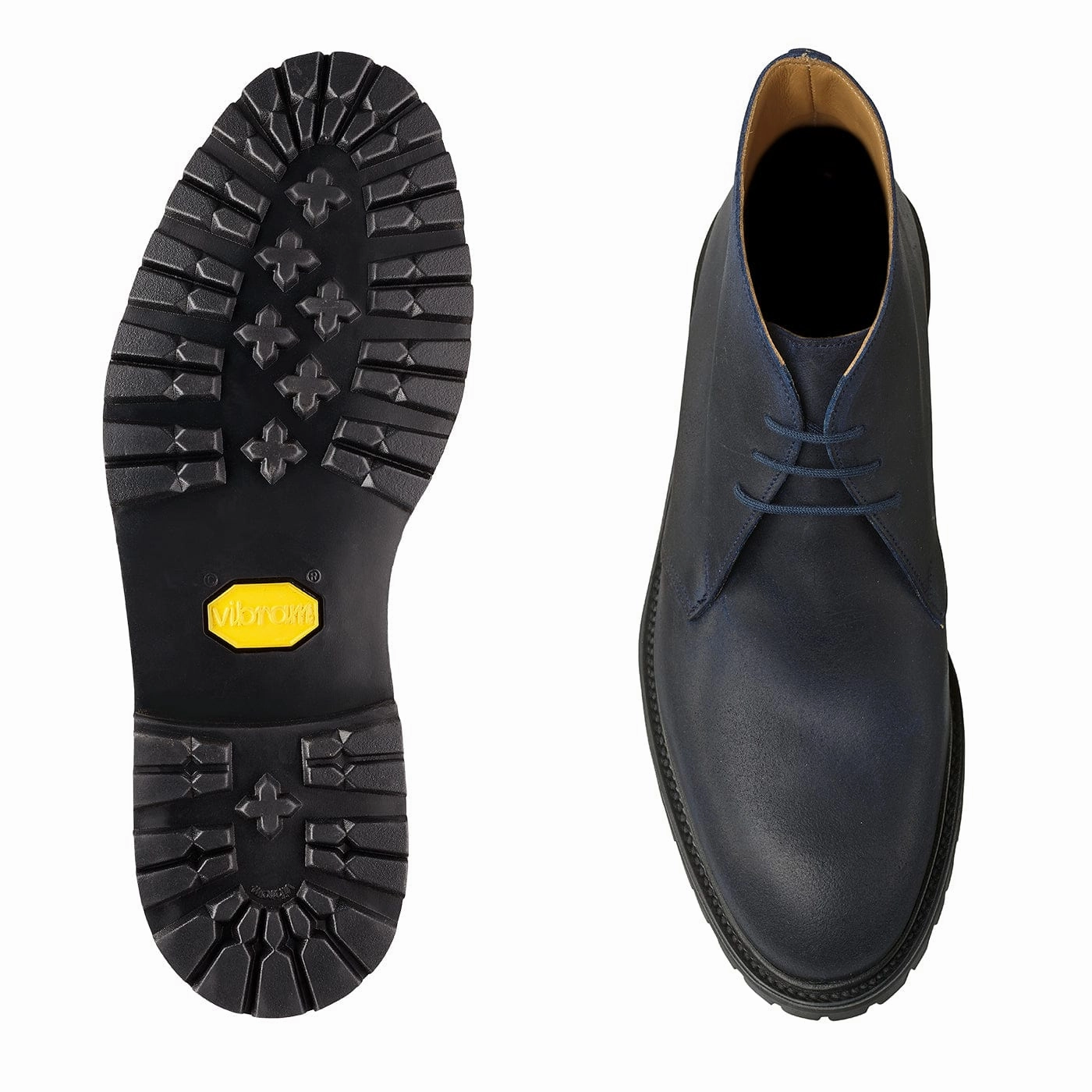 Chepstow 4 Navy Rough-Out Suede Dynamic Cushioning
