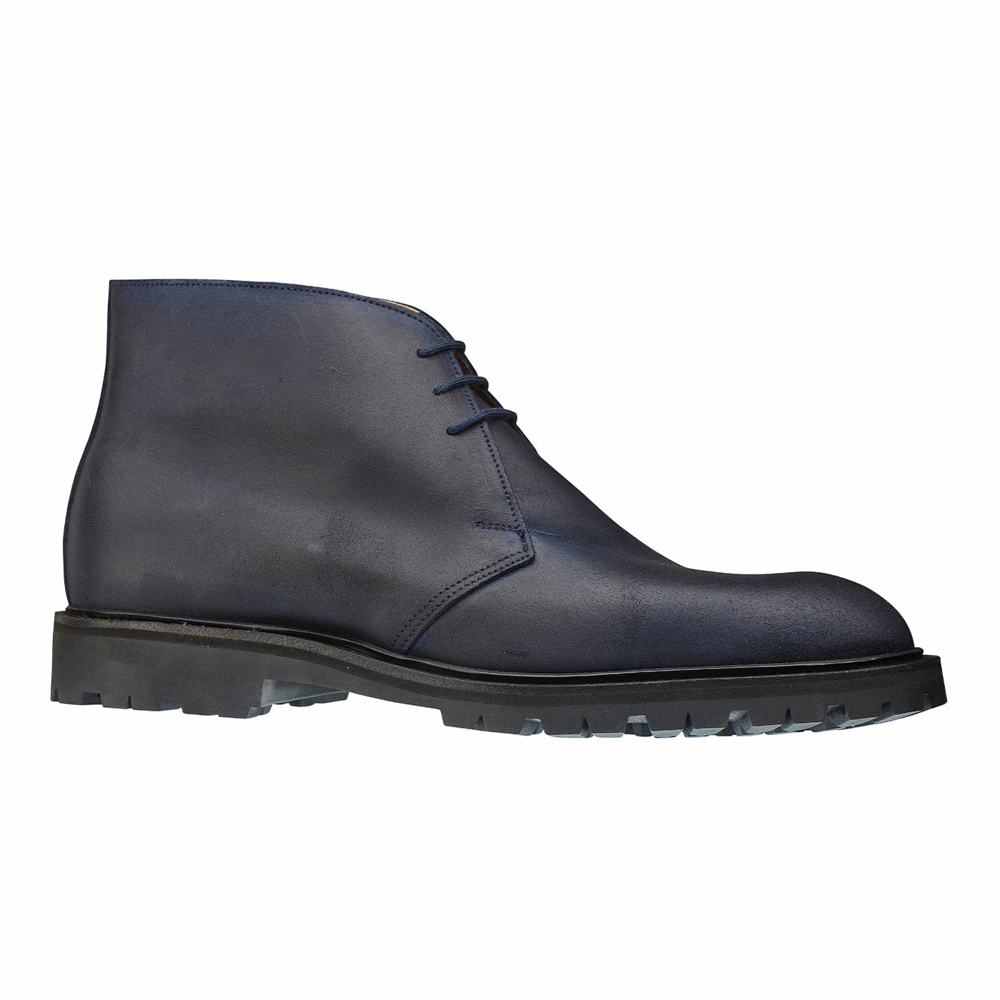 Chepstow 4 Navy Rough-Out Suede Insulated Weekend Camping Hiking Style