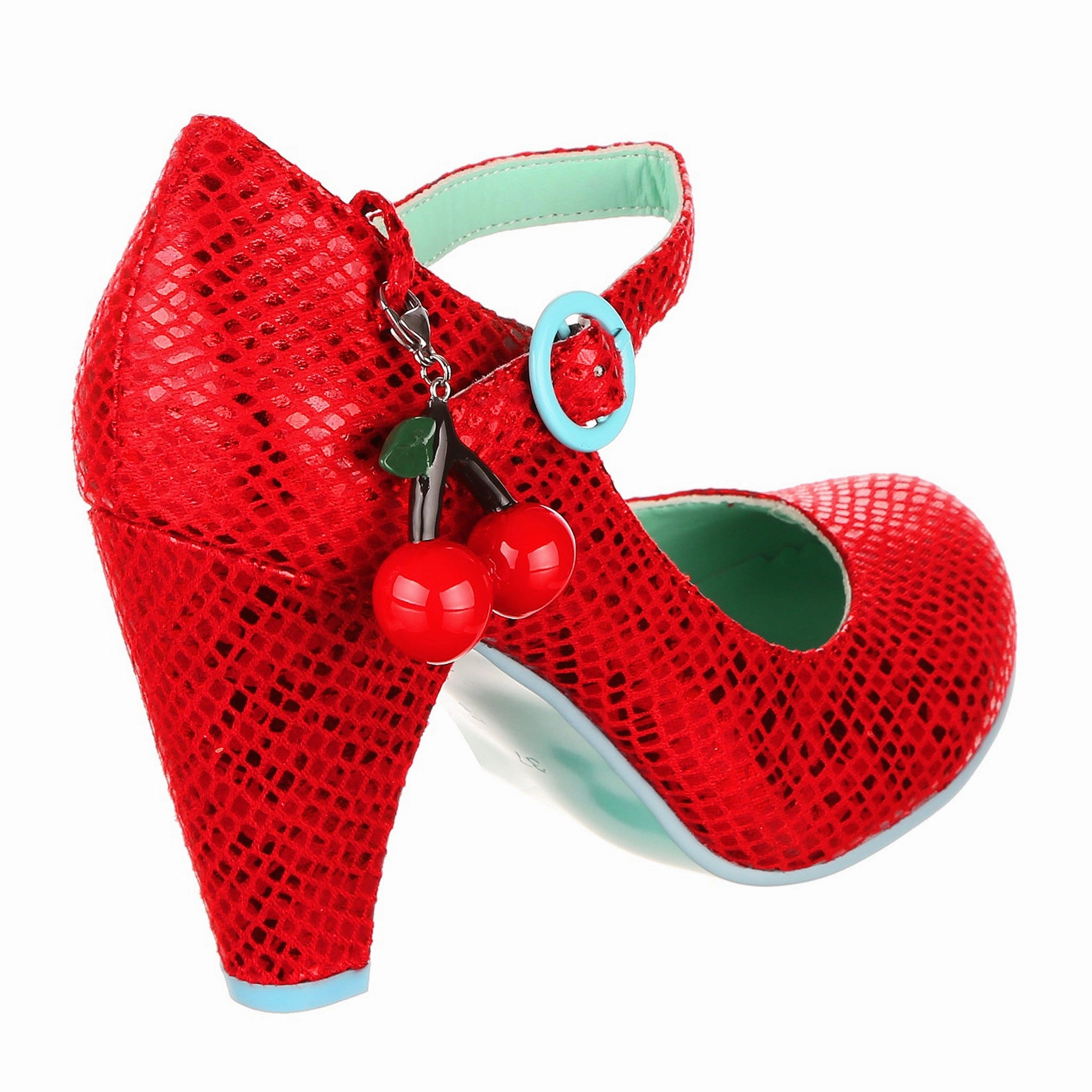 Block Heel Cherry Champ