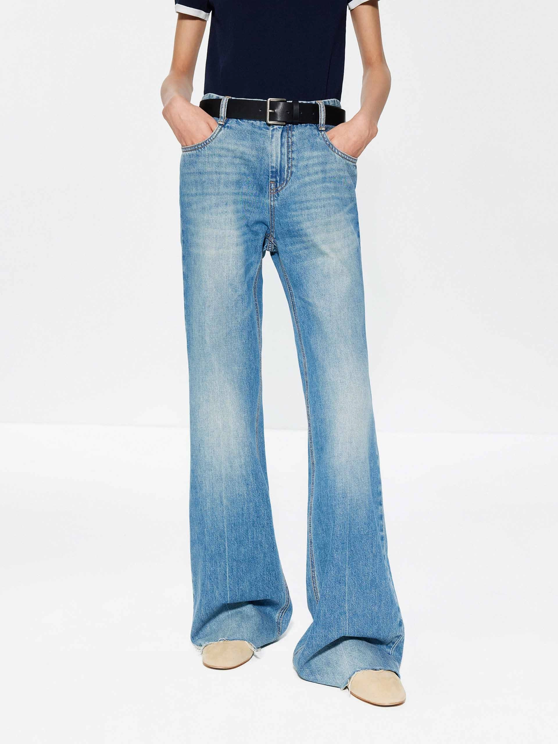 Spring Attire Flared Full Length Jeans