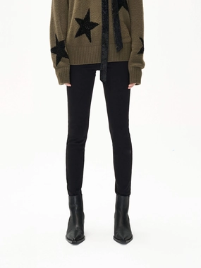 Urban Look Travel Outfit Street Fashion Creative Look Cotton Blend Skinny Jeans