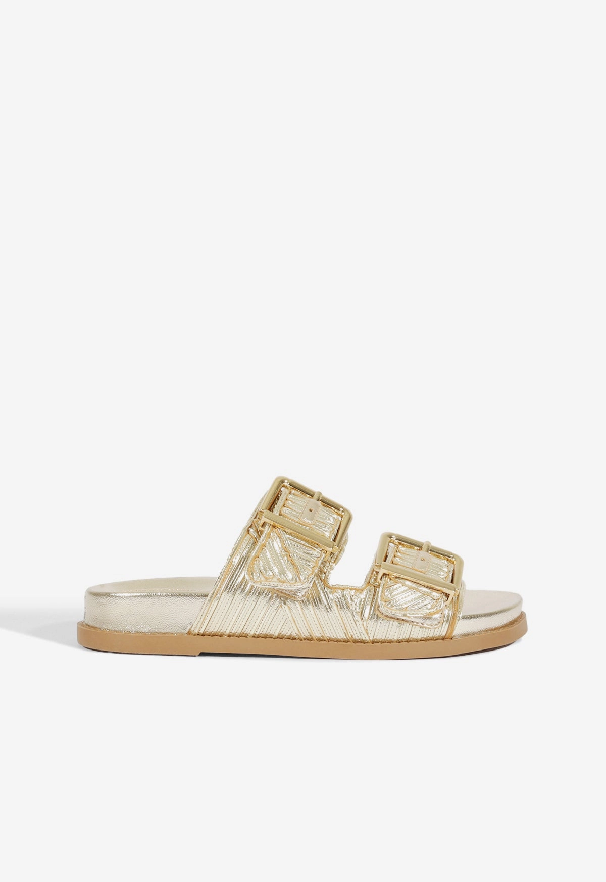 Lupita Buckle Sporty Sandal Open Back Zero Break In Comfort