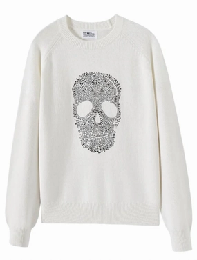 Quick Dry Weave Perfect Comfort Clio Sweater In Cloud