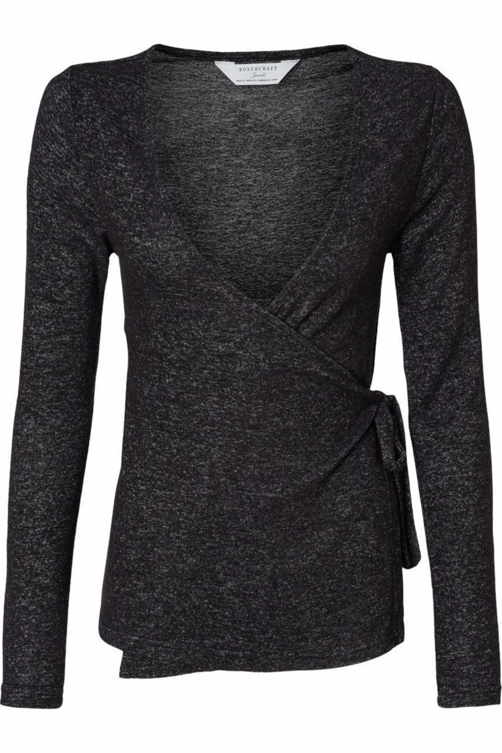 Double Layered Collars Boxercraft Womens Cuddle Wrap Top
