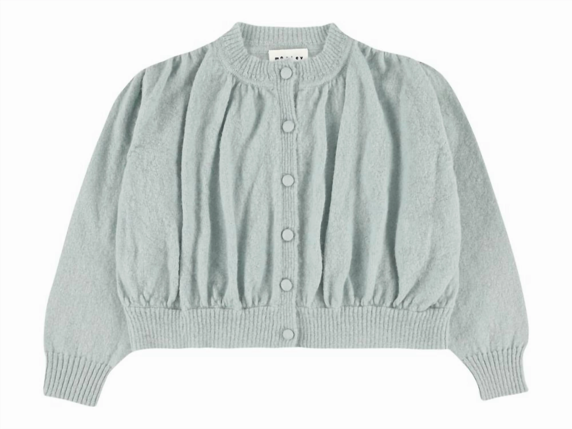 Warm Wear Kids Tibet Cardigan In Green