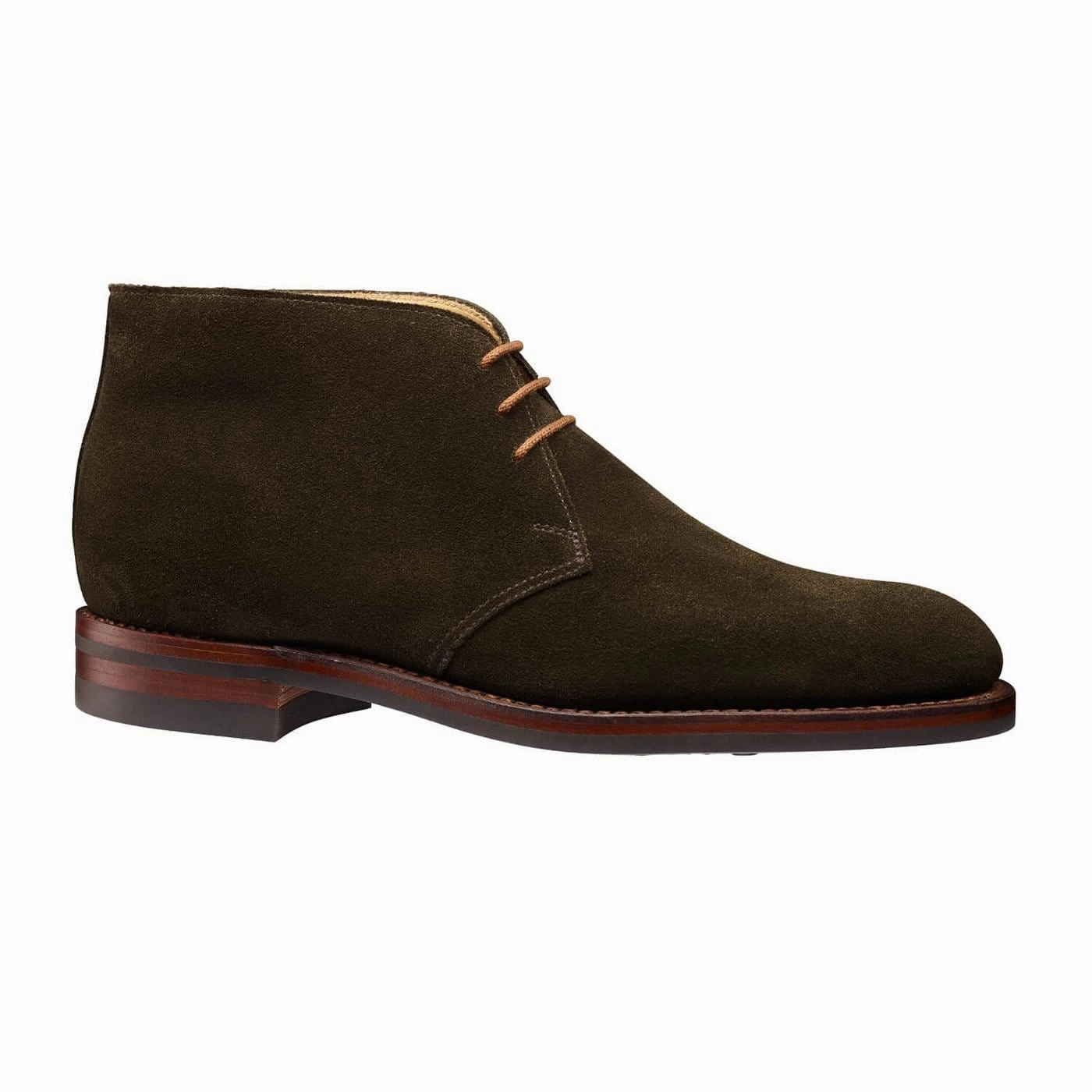 Chiltern Earth Green Suede Temperature Regulating