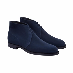 Elastic Gusset Chukka Ocean Suede