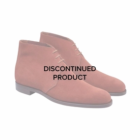 Chukka Terracotta Suede Motor Edge Versatile Outfit