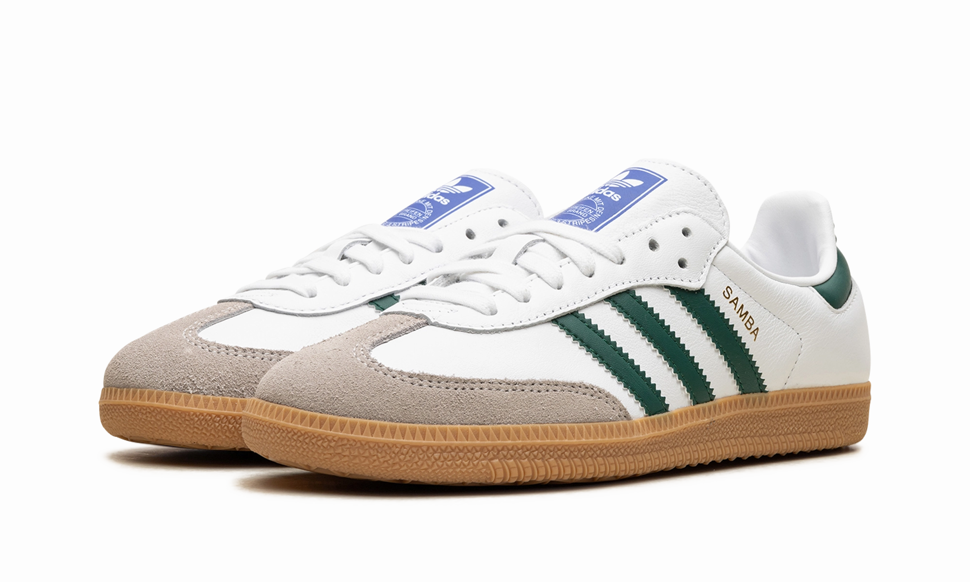 Fashionable Step Non-Slip Design Samba "Collegiate Green"