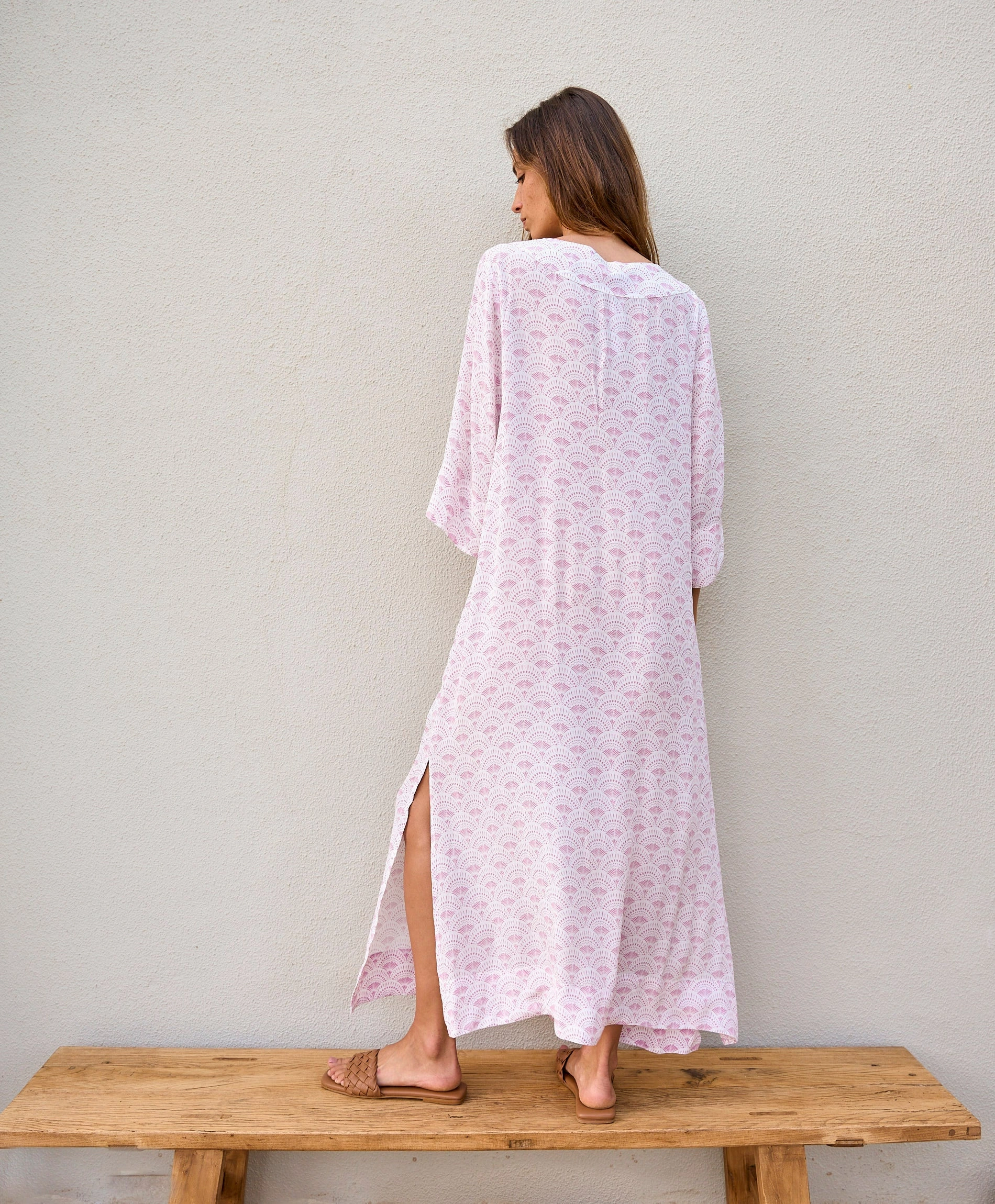 Floral Swing Movement Friendly Clara Kaftan