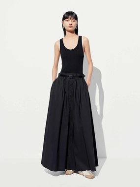 Chic Look U-neck Sleeveless Maxi Dress