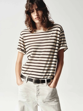 Classic Striped Wool Top Timeless Must-Have
