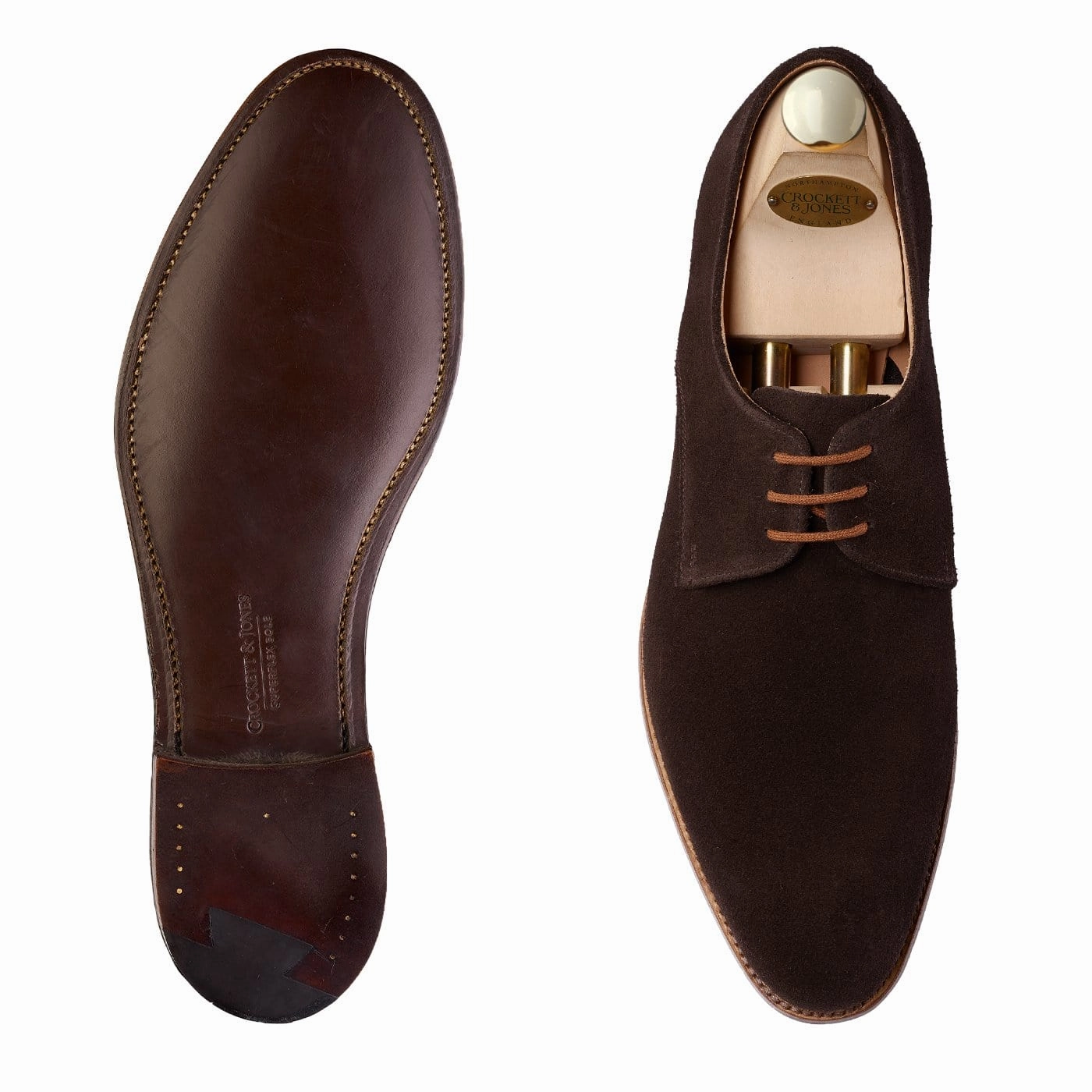 Waterford Dark Oak Suede Balanced Walking Support Adaptive Comfort