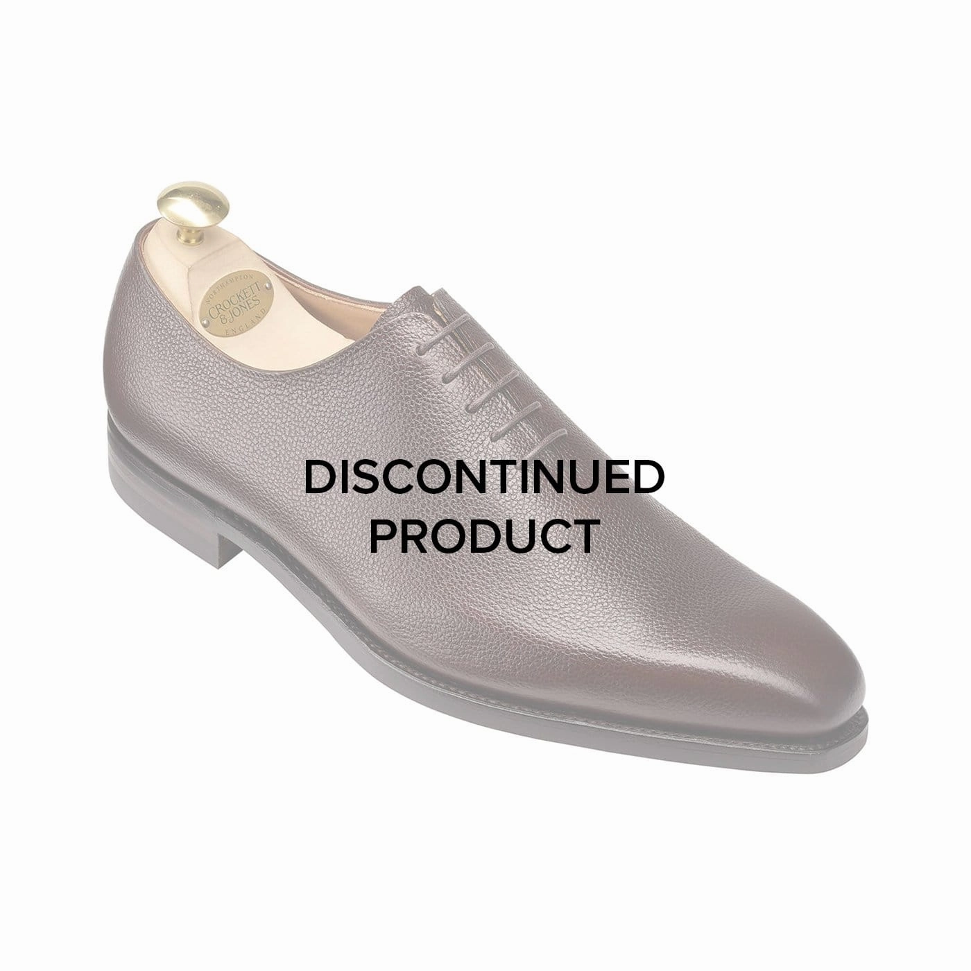Leather Dress Lace-ups Alex Dark Brown Pebble Grain