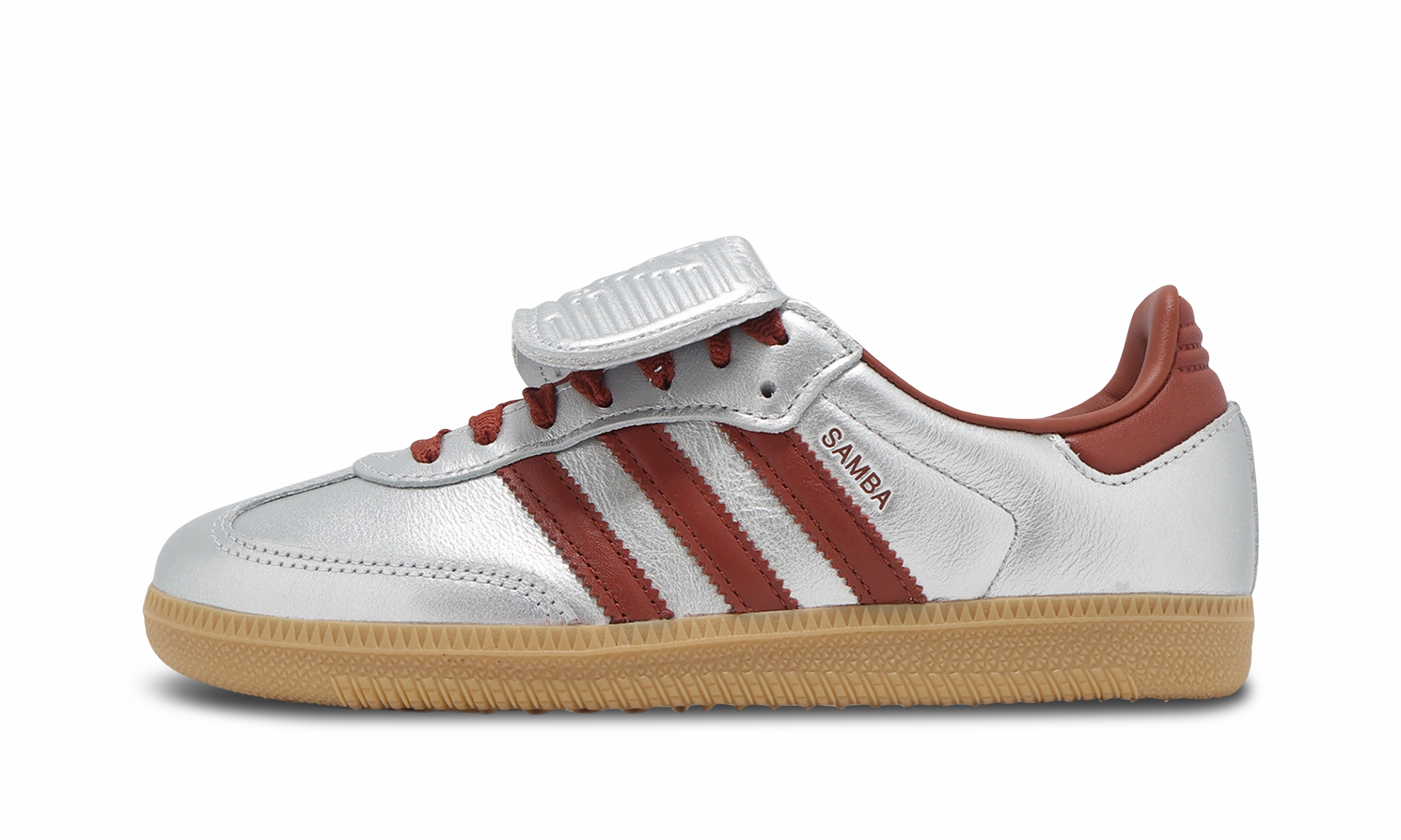 Samba LT WMNS "Silver Metallic Ruby Gum" Shine Jog