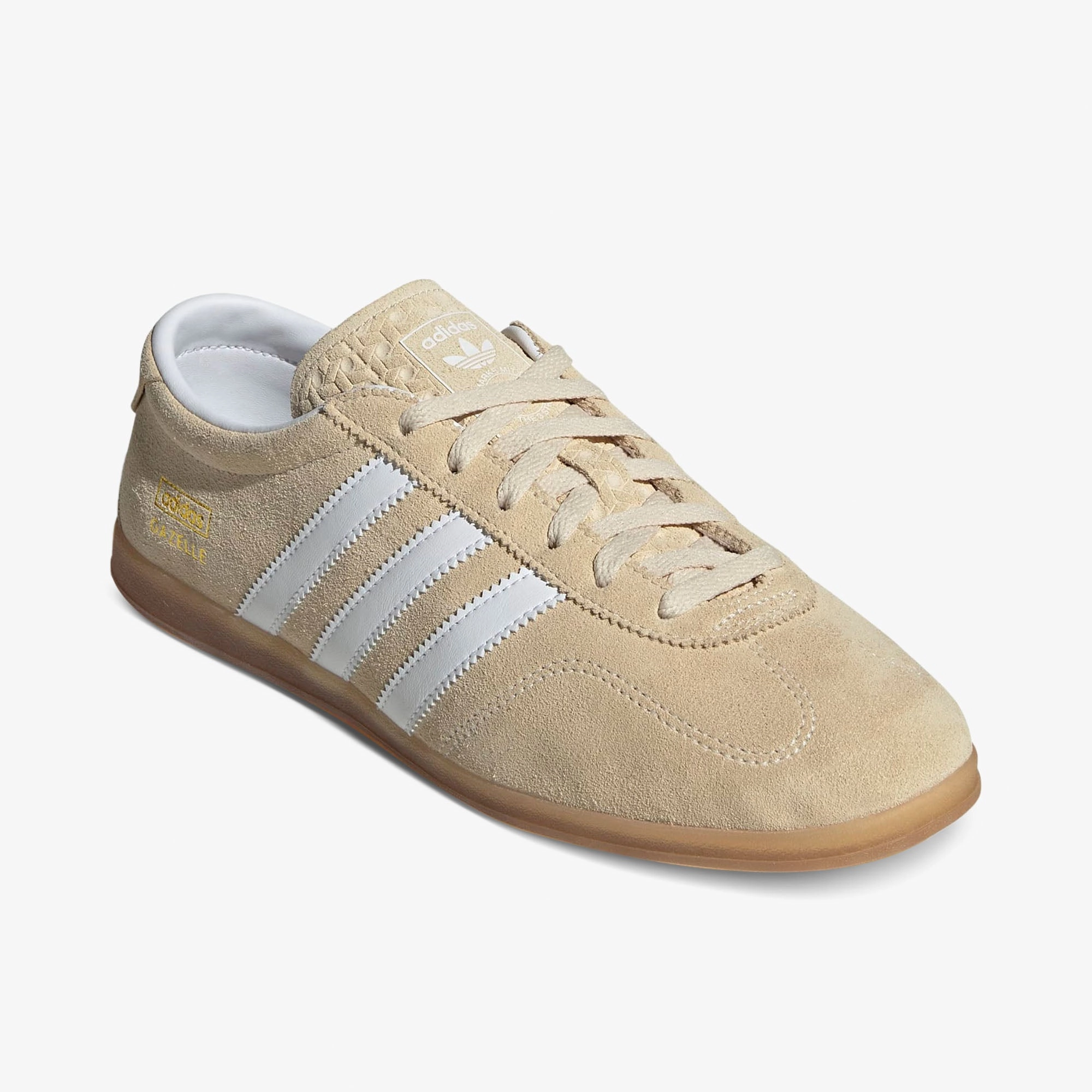 Abrasion Resistant Material Bold Style adidas Originals Women's Gazelle Lo Pro Sand Strata / Cloud