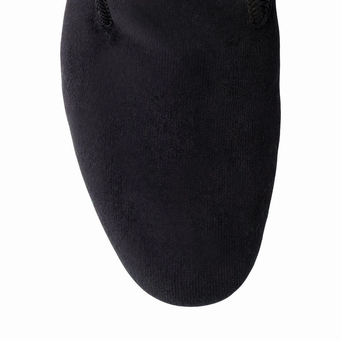 Plain Albert Black Velvet Responsive
