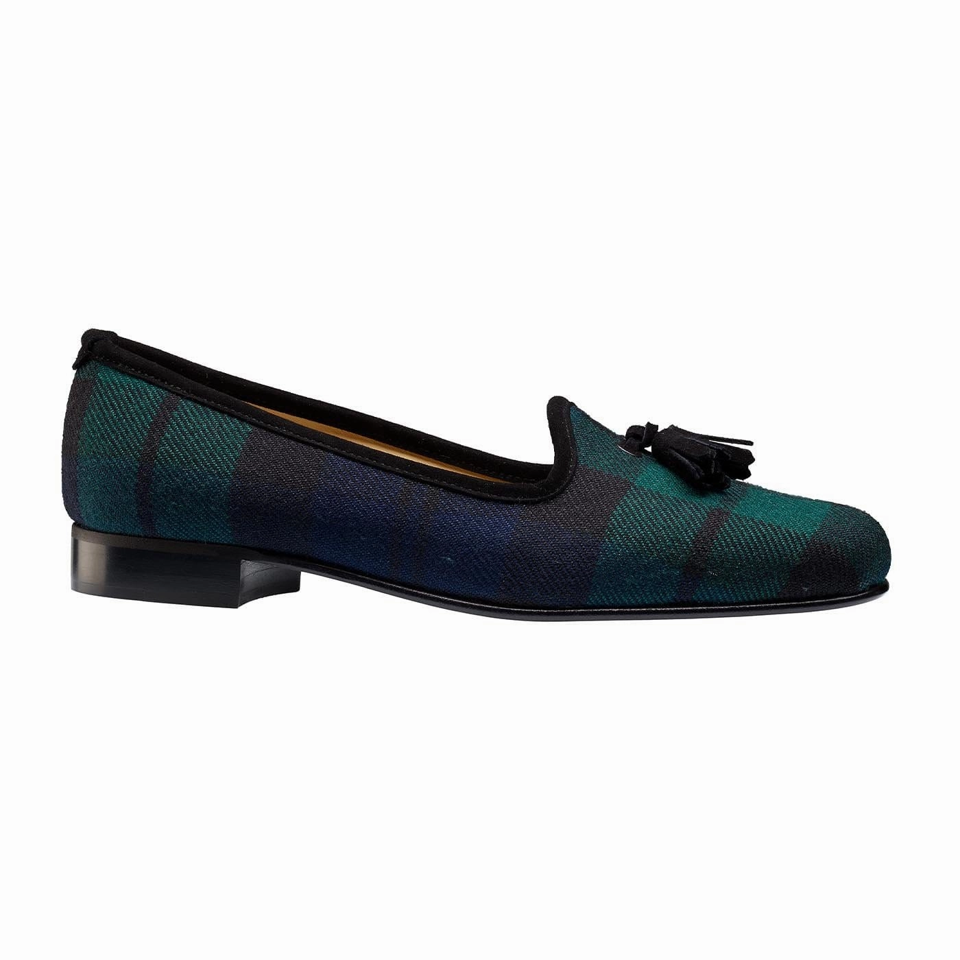 Casual Slides Pump Black Watch Tartan
