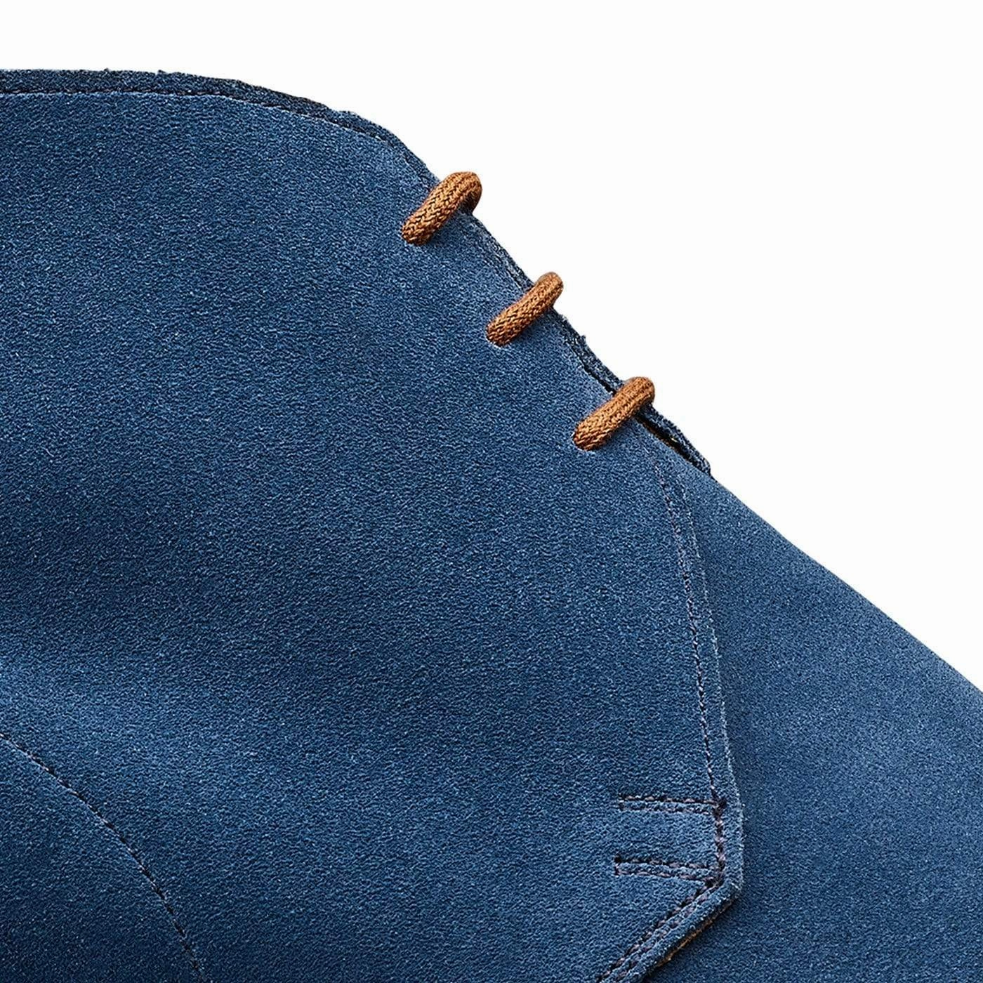 Chukka Mid-Blue Suede Secure Strap