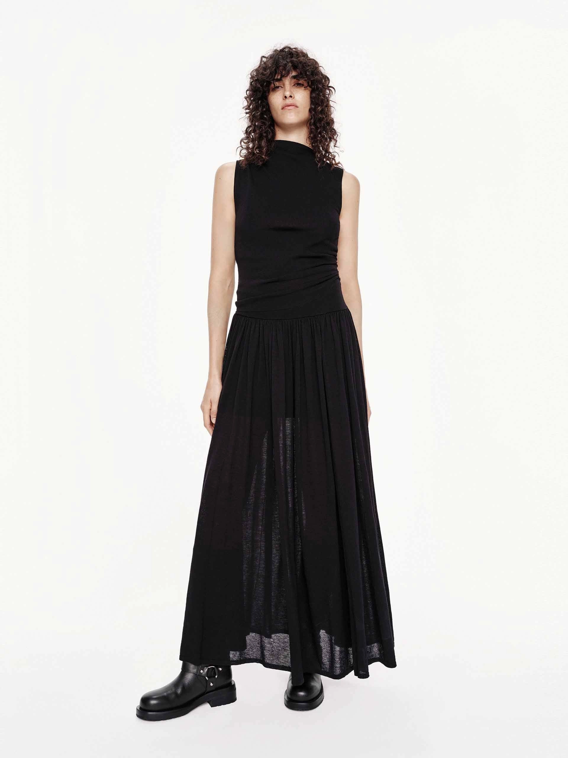 Two-piece Cotton Blend Dress Fresh Energy