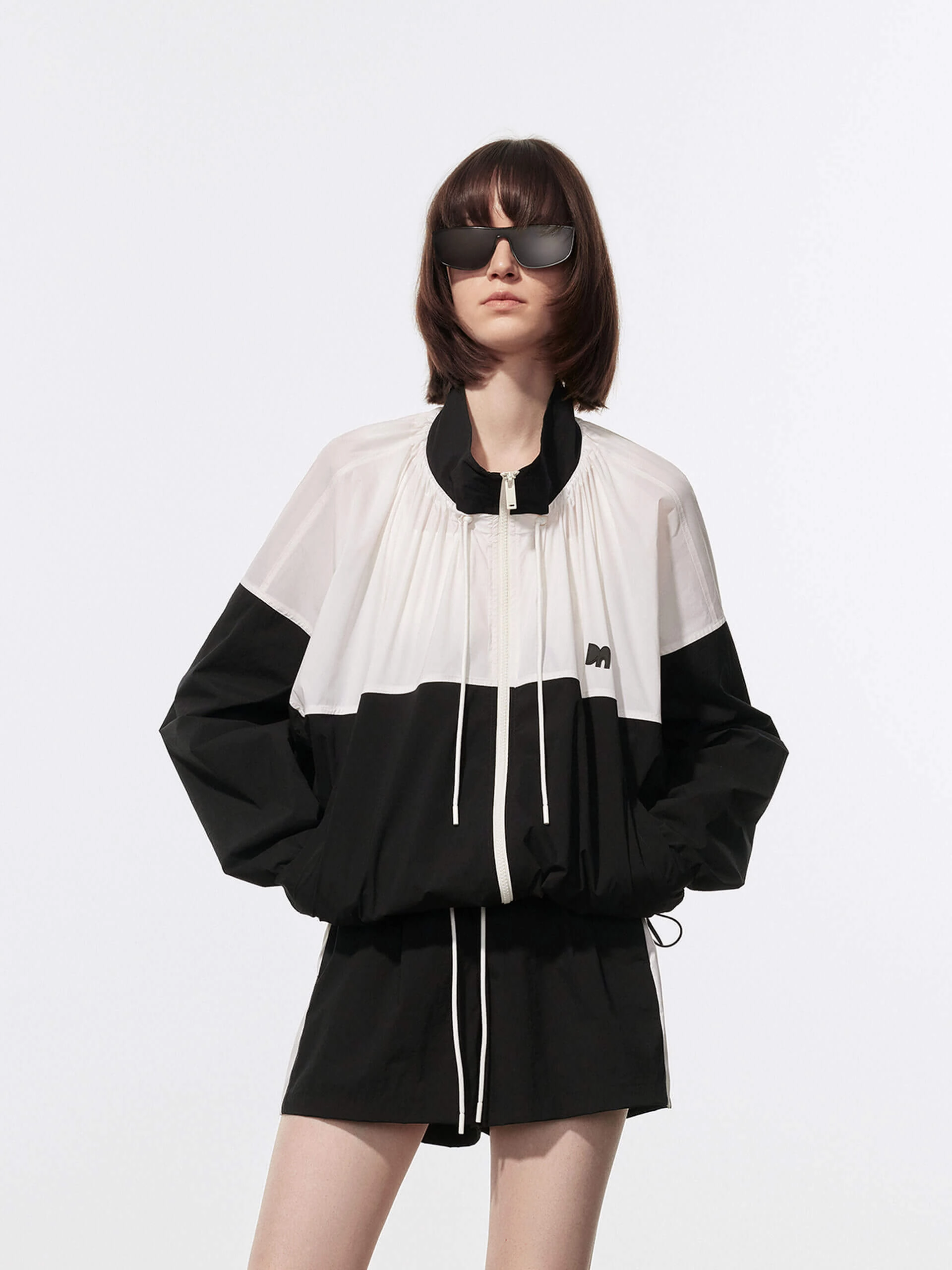 Ventilation Vents Outdoor Trip Color Block Zipper Jacket