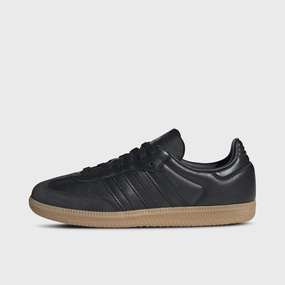 adidas Women's Samba OG Black / Carbon Moisture   Wicking