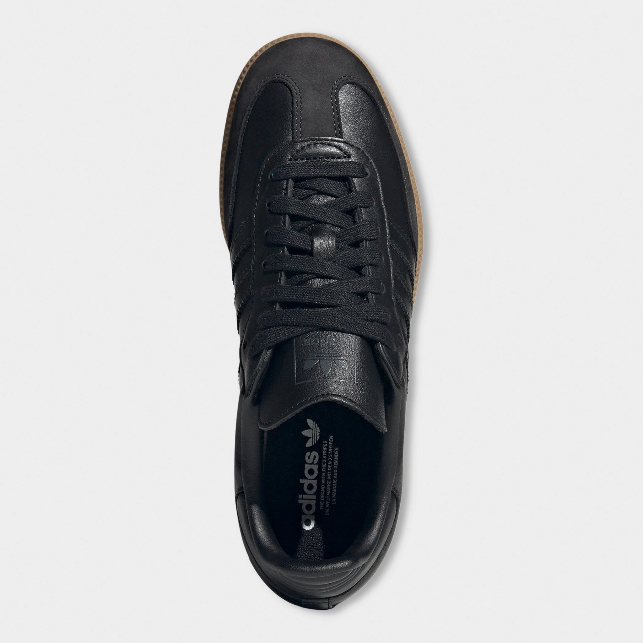 adidas Women's Samba OG Black / Carbon Flexible Rubber Outsole