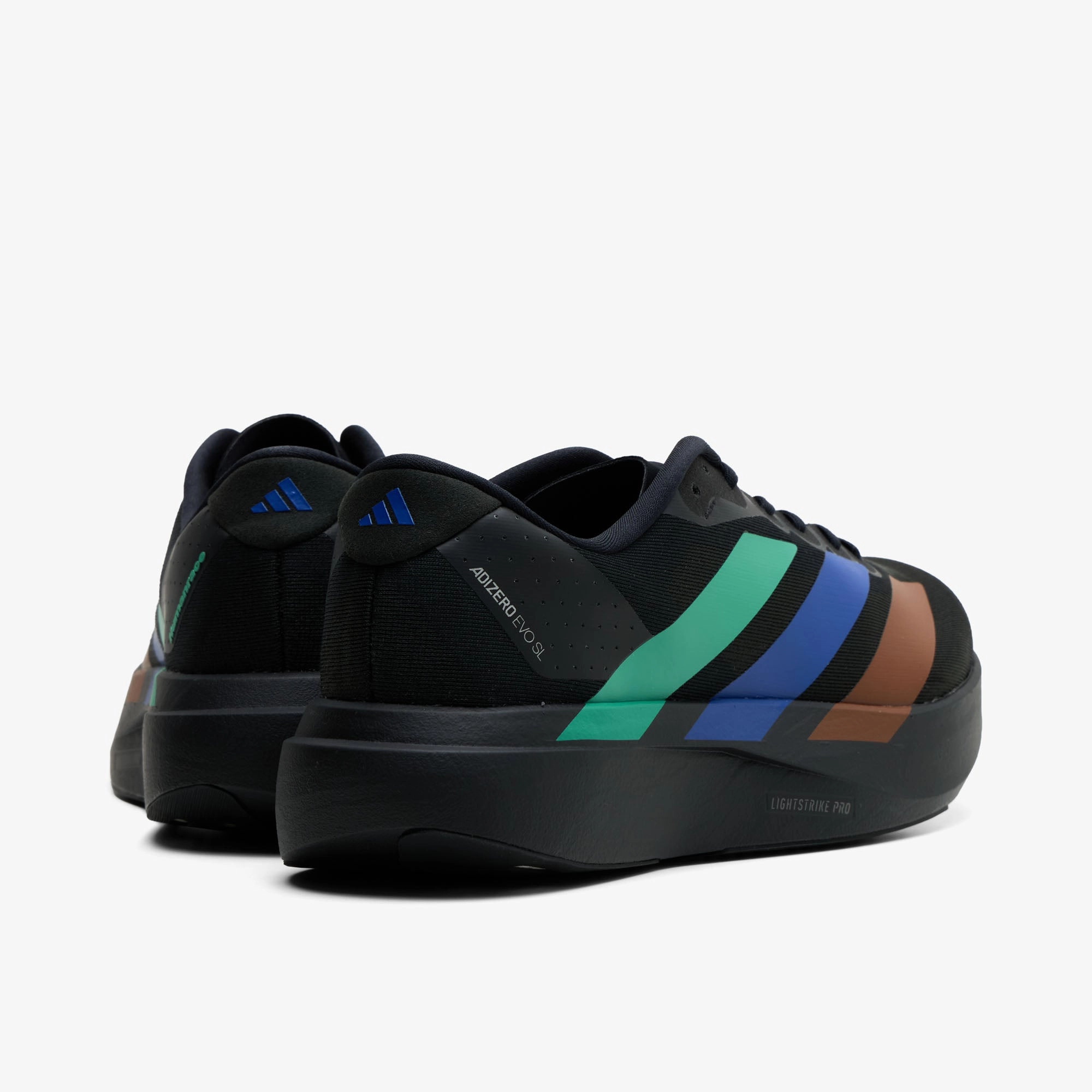 Dynamic Fit Collar Long Sessions adidas x Pharrell Humanrace Adizero EVO SL Core Black / Semi Court Green - Semi Lucid Blue
