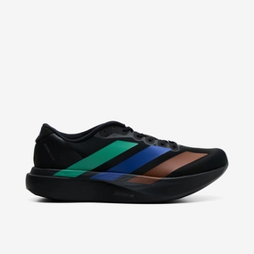 Pressure Dispersing Design adidas x Pharrell Humanrace Adizero EVO SL Core Black / Semi Court Green - Semi Lucid Blue