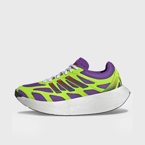 Rocker sole geometry adidas Women's Aruku Green / Purple - White