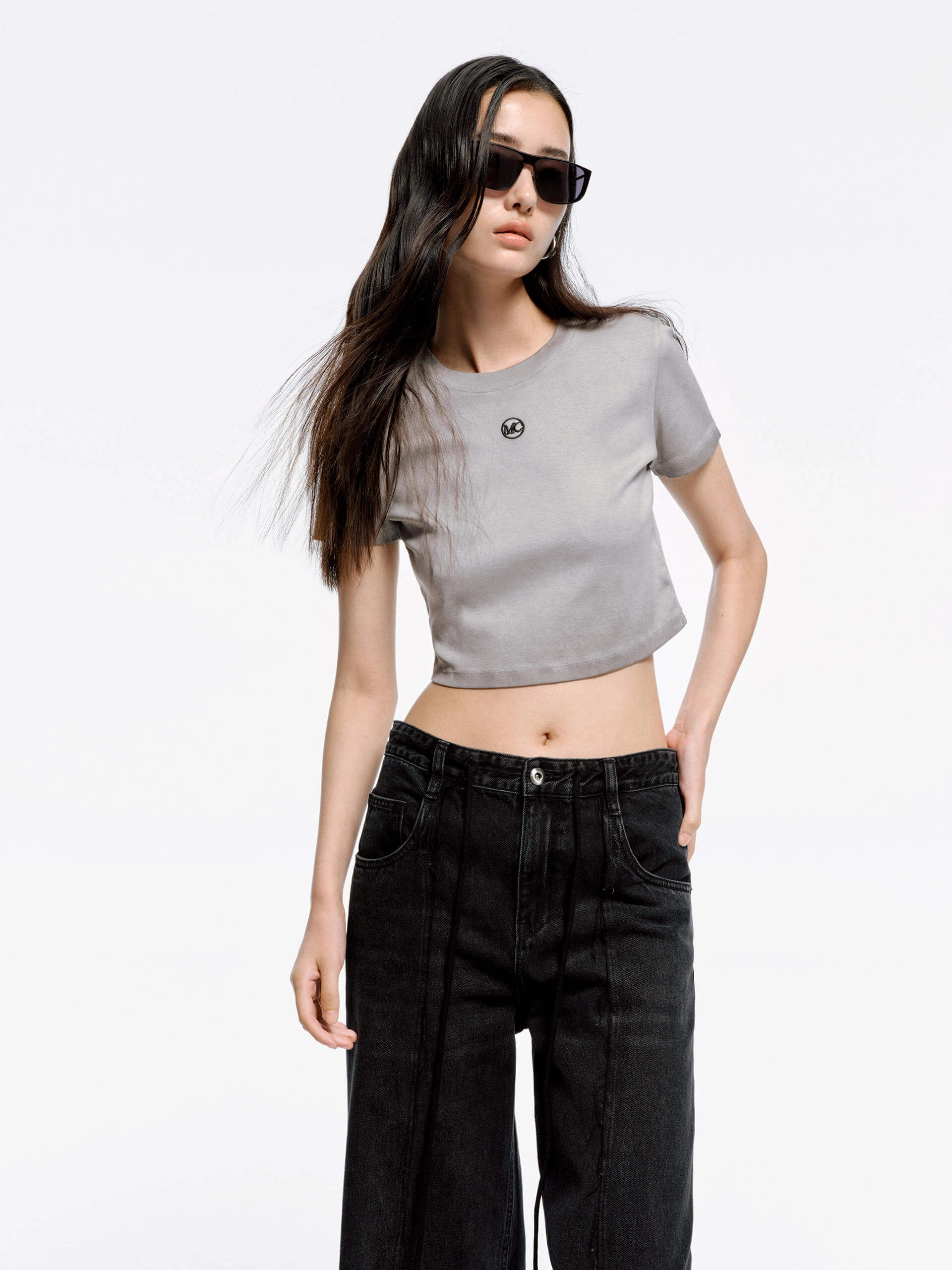 Casual Fit Everyday Look Wear Cropped Fit Cotton T-shirt