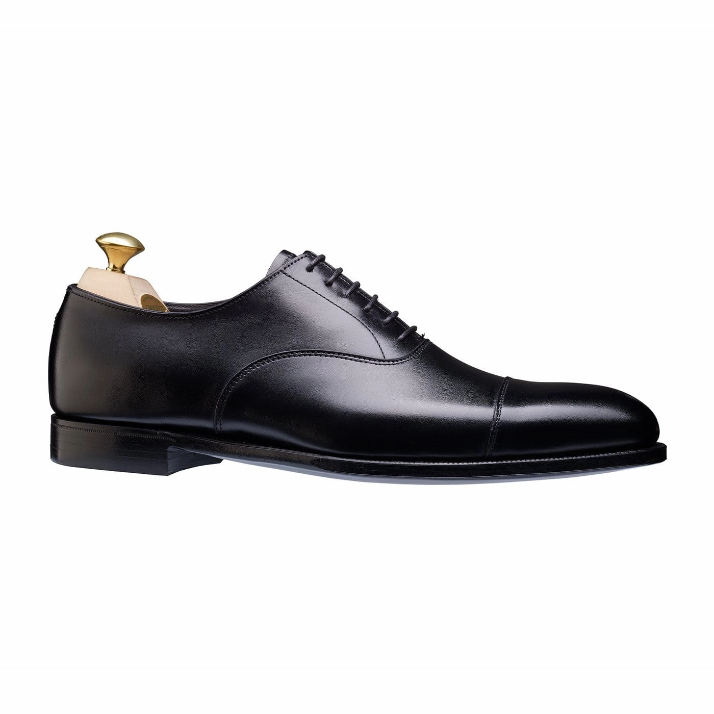 Lonsdale Black Calf Slip Resistant High Quality Oxfords