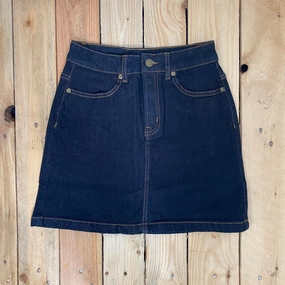 Thermal Regulating Fabric Wrinkle resistant fabric Ladies Denim Skirt